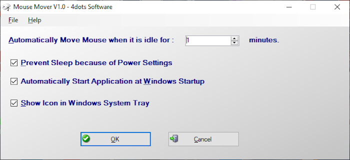 Mouse Mover - Automatically move mouse avoid idle